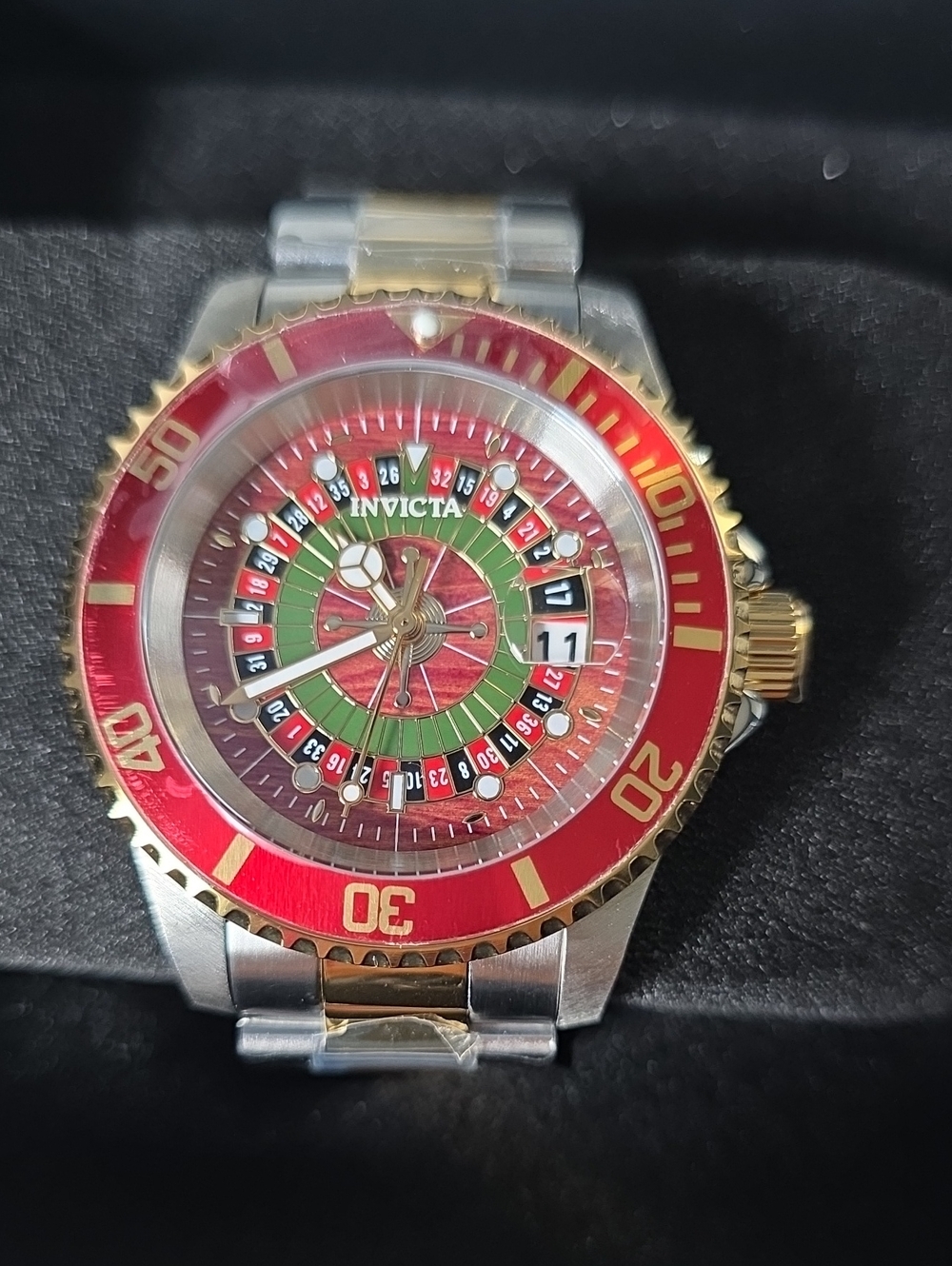 318.  Invicta Pro Diver House of Cards Men's Watch - 40mm - MSRP $249